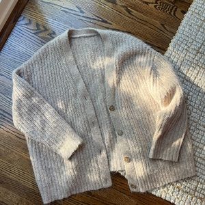 Jenni Kayne Cream Cardigan Sweater